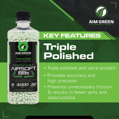 Tracer Biodegradable Airsoft BBs