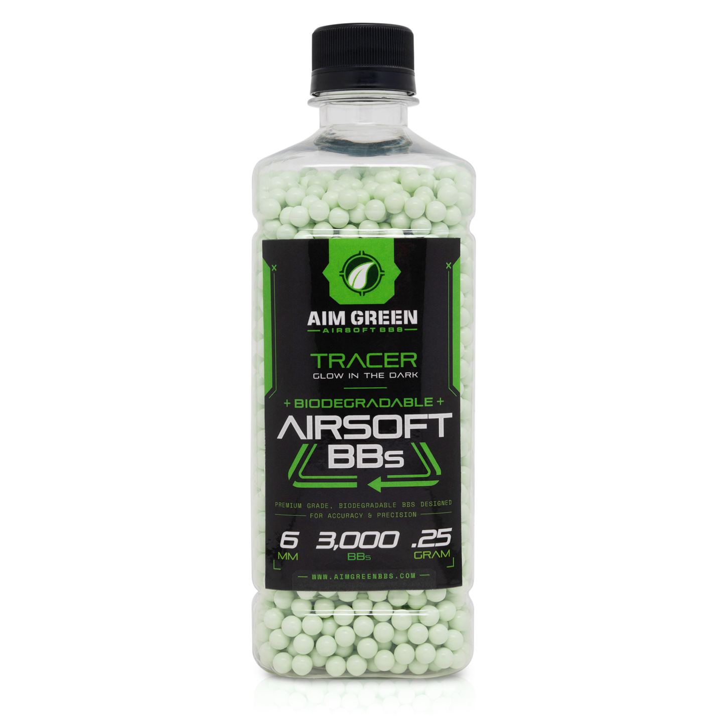 Tracer Biodegradable Airsoft BBs